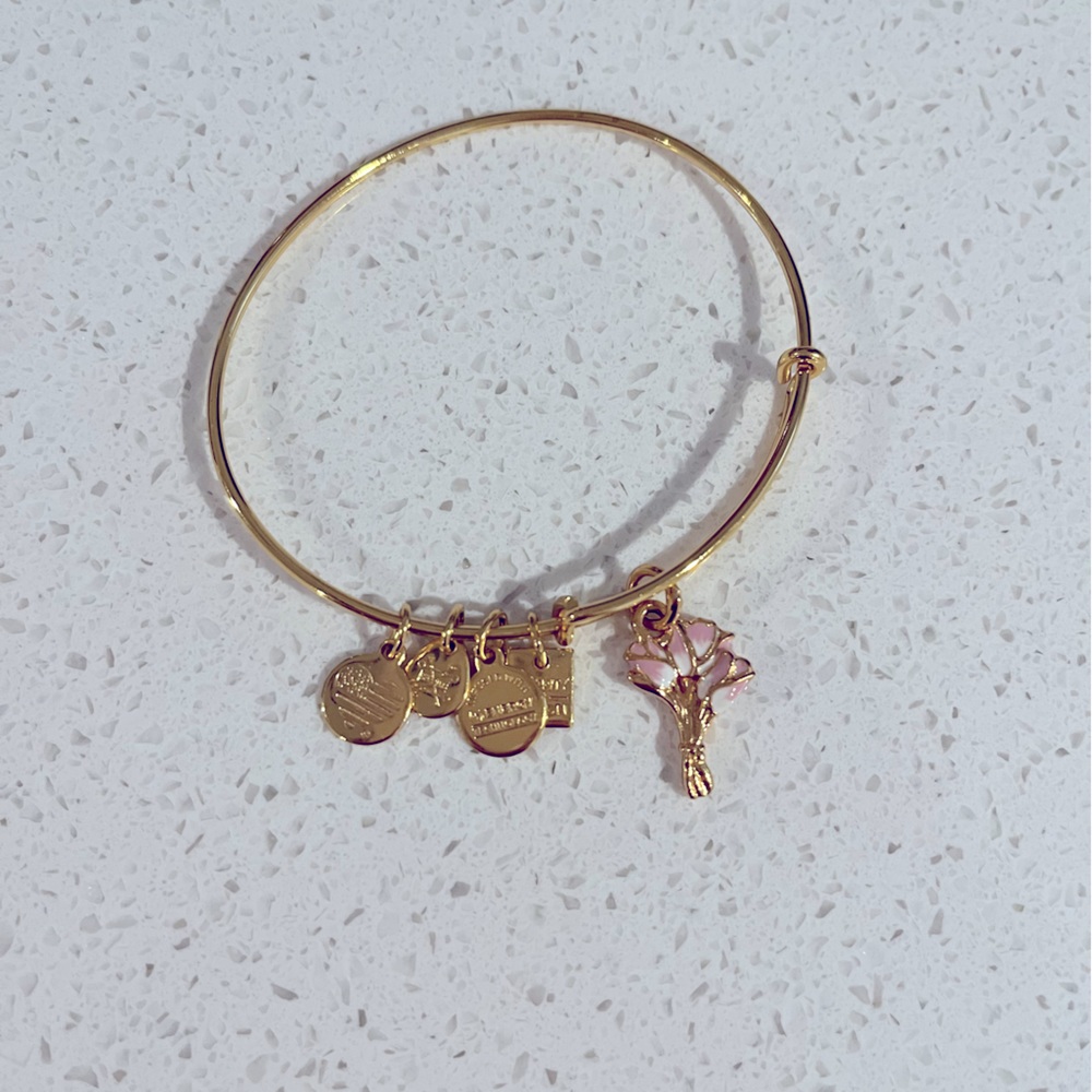 Alex and Ani breast cancer bracelet